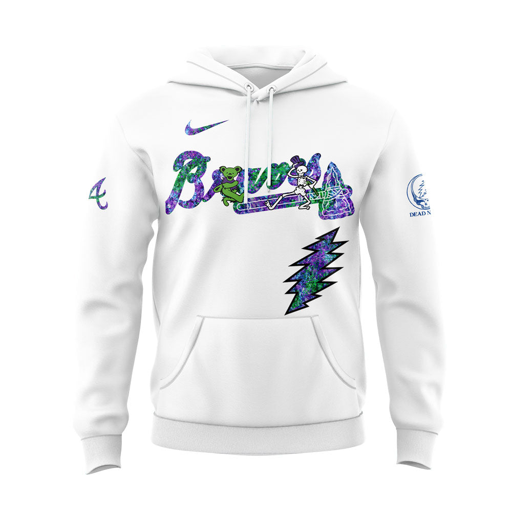 Atlanta Braves Grateful Dead Night Hoodie