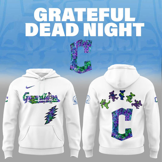 Cleveland Guardians Grateful Dead Night Hoodie