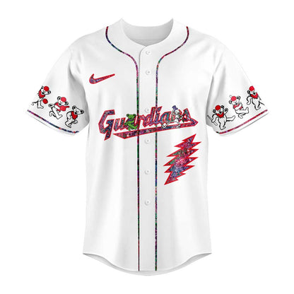 Cleveland Guardians Grateful Dead Night Jersey