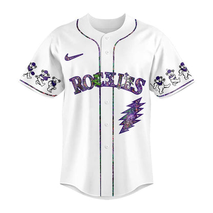 Colorado Rockies Grateful Dead Night Jersey