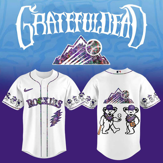 Colorado Rockies Grateful Dead Night Jersey