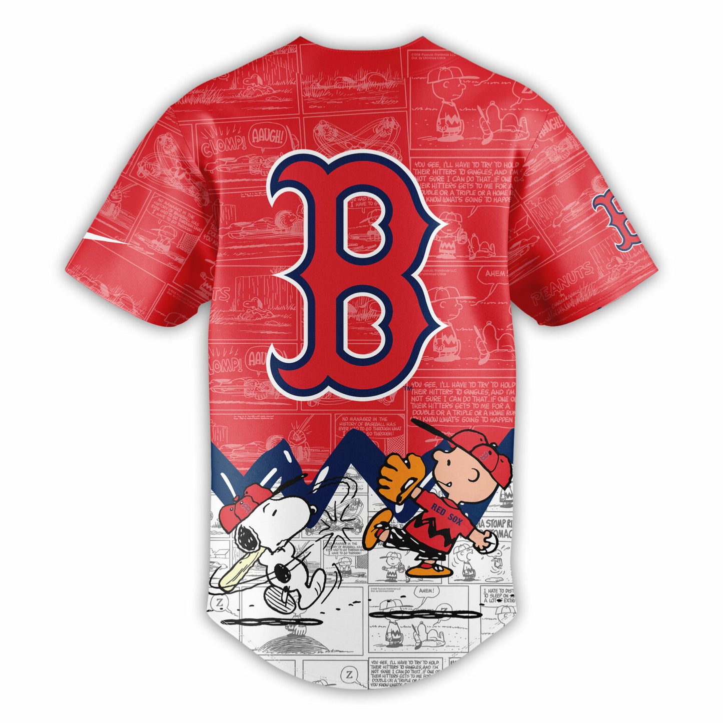 Boston Red Sox 75th Anniversary of Peanuts Jersey