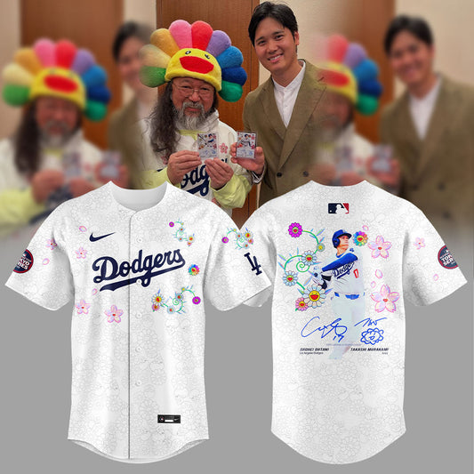 Dodgers Shohei Ohtani x Takashi Murakami Tokyo Series Collection Jersey