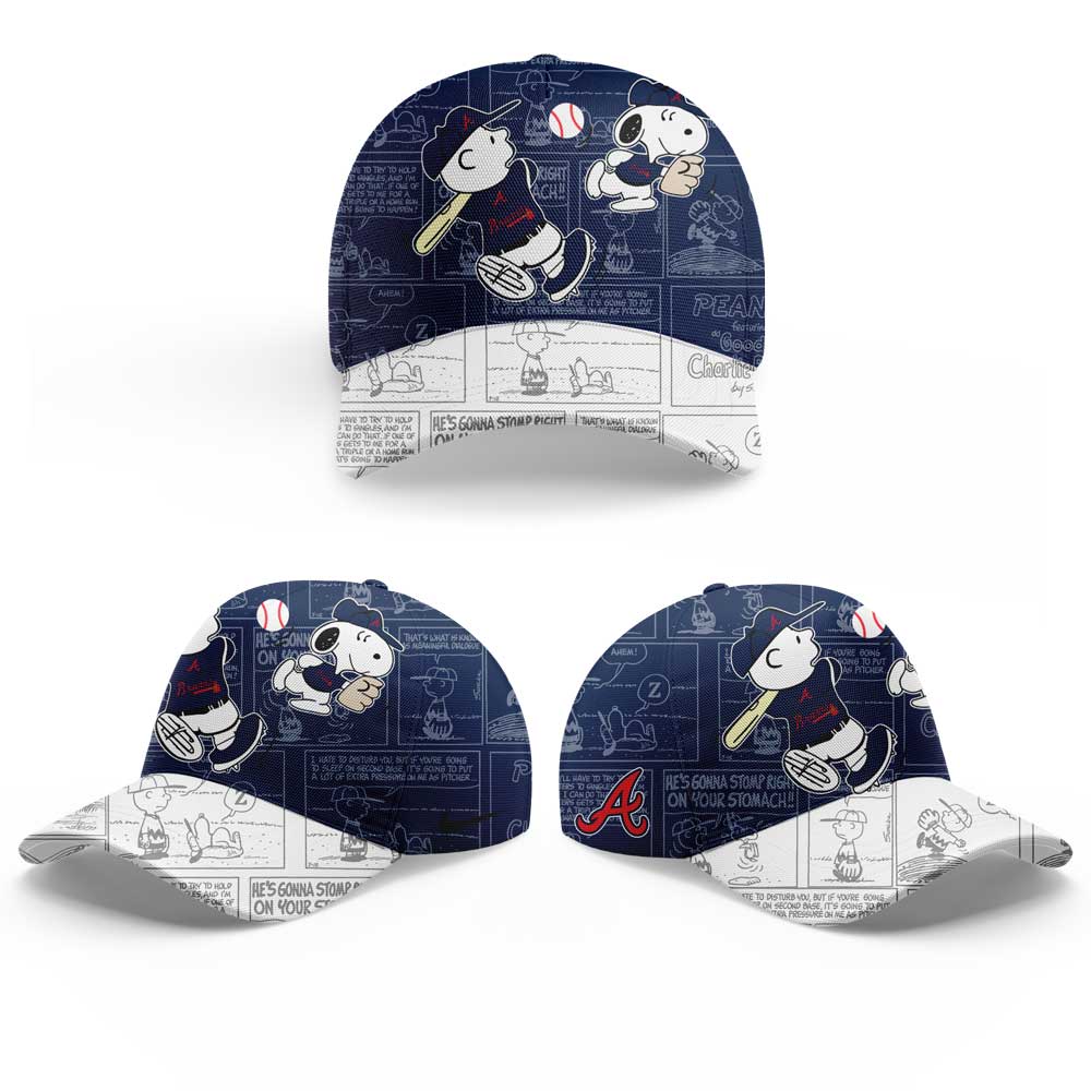 Atlanta Braves 75th Anniversary of Peanuts Hoodie