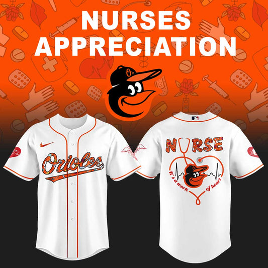 Baltimore Orioles Nurses Appreciation Jersey