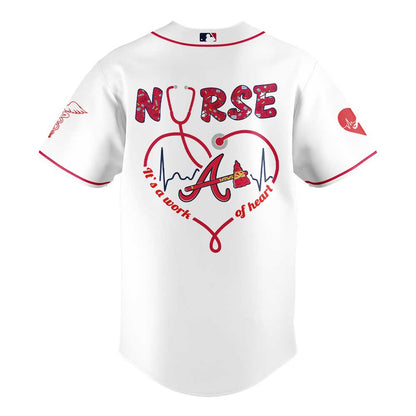 Atlanta Braves Nurses Appreciation Night Jersey
