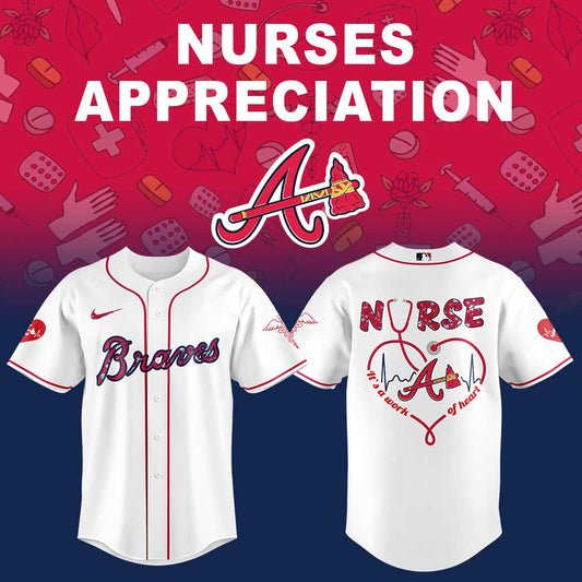 Atlanta Braves Nurses Appreciation Night Jersey