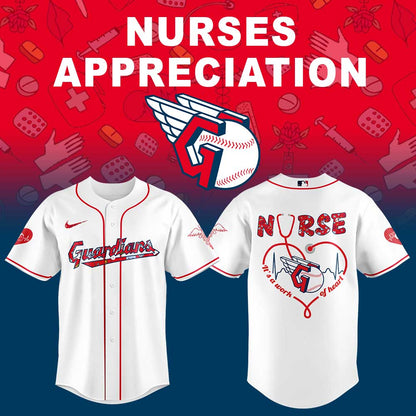 Cleveland Guardians Nurses Appreciation Night Jersey