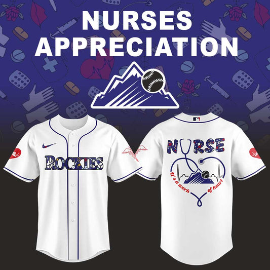 Colorado Rockies Nurses Appreciation Night Jersey