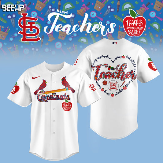 St. Louis Cardinals TEACHER APPRECIATION NIGHT Editions Limited 2025 Jersey