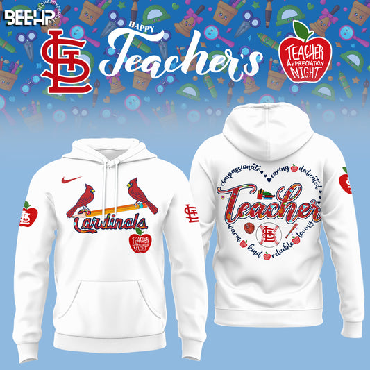 St. Louis Cardinals TEACHER APPRECIATION NIGHT Editions Limited 2025 Hoodie