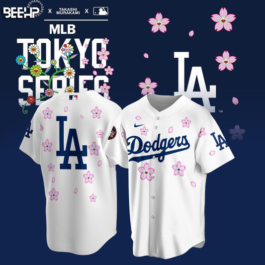 Los Angeles Dodgers Takashi Murakami x MLB World Tour Tokyo Series 2025 Jersey