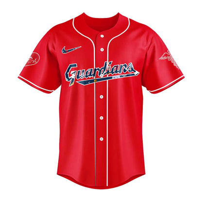 Cleveland Guardians Nurses Appreciation Night Red Jersey