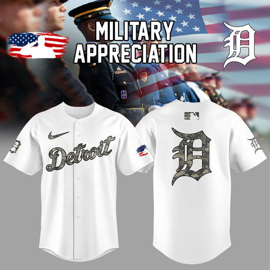 Detroit Tigers Military Appreciation Jersey