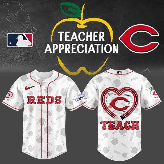 Cincinnati Reds Teacher Appreciation Jersey