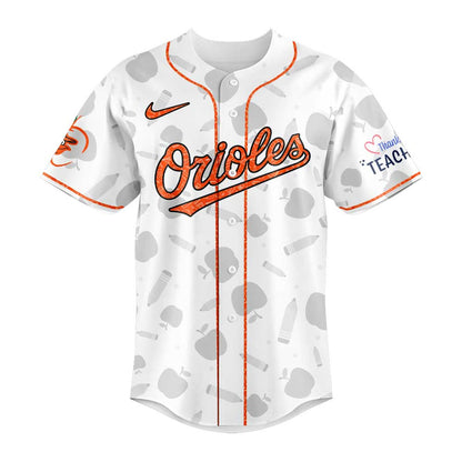 Baltimore Orioles Teacher Appreciation Jersey