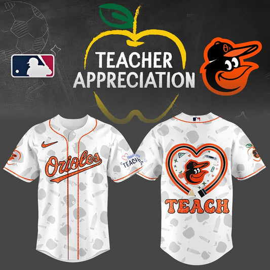 Baltimore Orioles Teacher Appreciation Jersey
