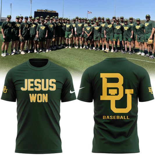Baylor Baseball Jesus Won T-shirt