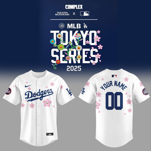 Los Angeles Dodgers Takashi Murakami x MLB World Tour Tokyo Series Jersey