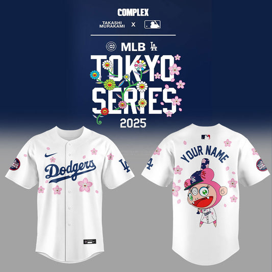 Los Angeles Dodgers Takashi Murakami x MLB World Tour Tokyo Series Jersey