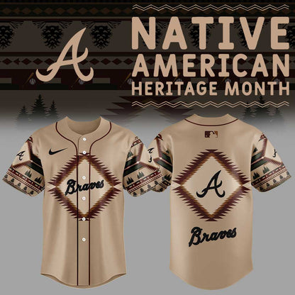 Atlanta Braves Native American Heritage Jersey