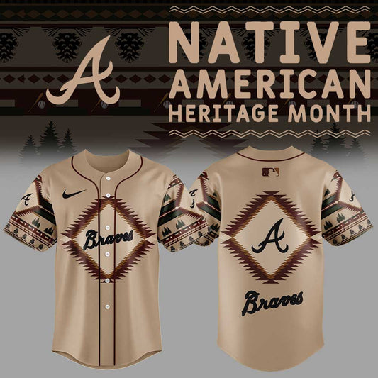 Atlanta Braves Native American Heritage Jersey