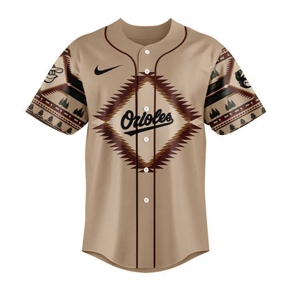 Baltimore Orioles Native American Heritage Jersey