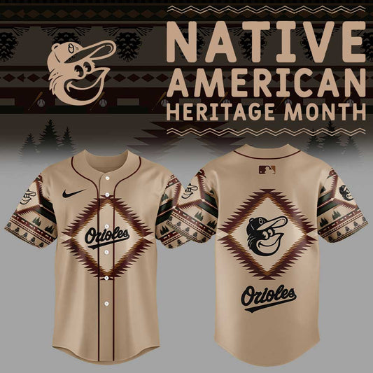 Baltimore Orioles Native American Heritage Jersey