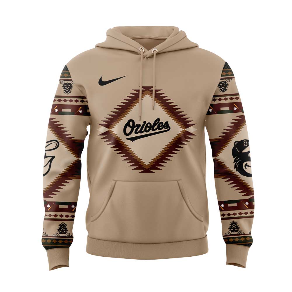 Baltimore Orioles Native American Heritage Hoodie