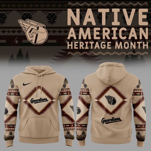 Cleveland Guardians Native American Heritage Hoodie