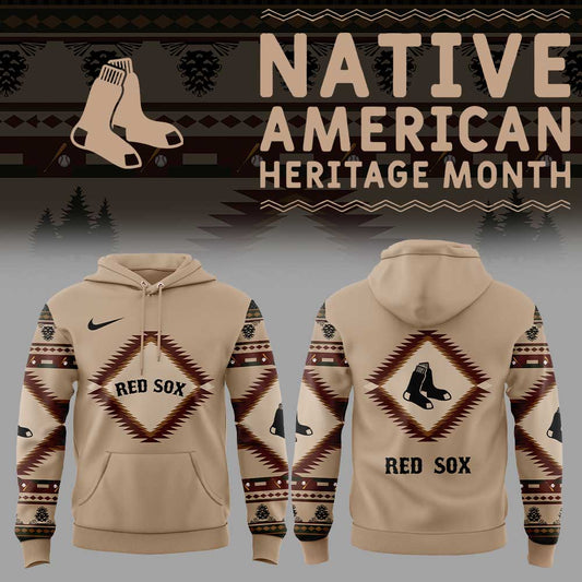 Boston Red Sox Native American Heritage Hoodie