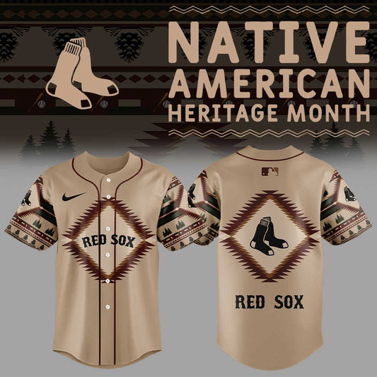 Boston Red Sox Native American Heritage Jersey
