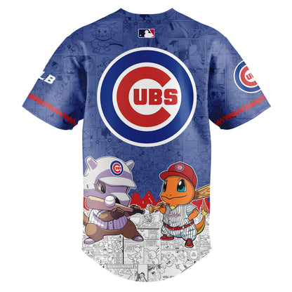 Chicago Cubs x Polemon GO Special Edition Jersey