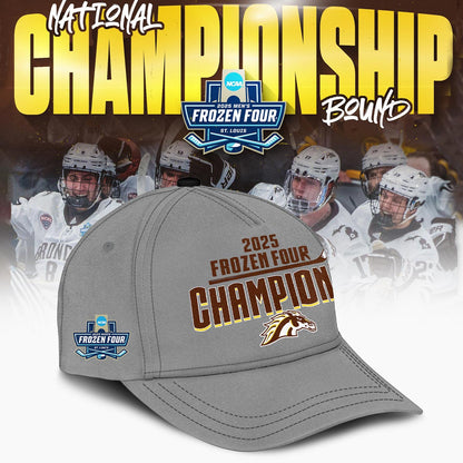 Western Michigan Broncos Hoodie Frozen Four Championship 2025