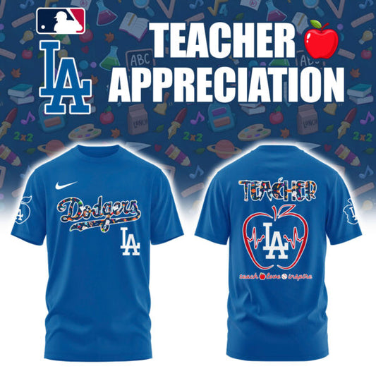 Los Angeles Dodgers x Teacher Appreciation Night Tshirt