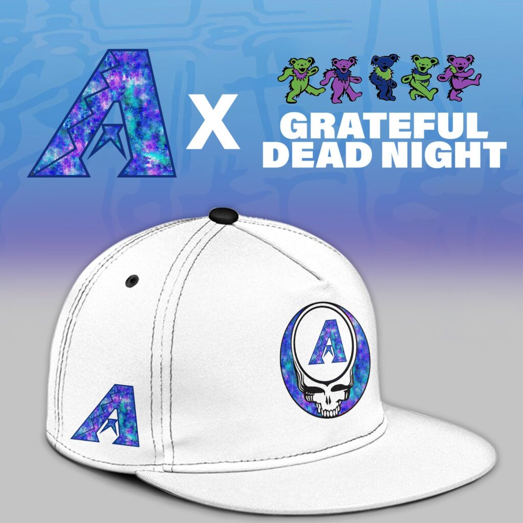 Arizona Diamondbacks 2025 Grateful Dead Night Limited Jersey