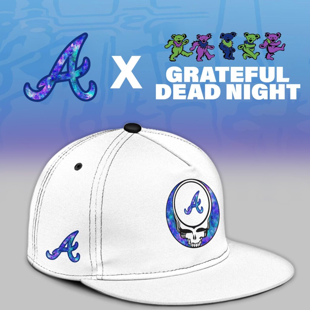 Atlanta Braves 2025 Grateful Dead Night Limited Jersey