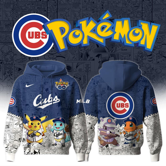 Chicago Cubs x Polemon GO Special Edition Hoodie