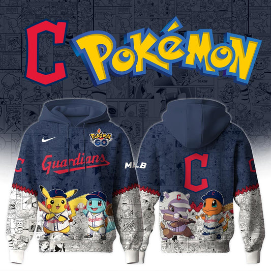 Cleveland Guardians x Polemon GO Special Edition Hoodie