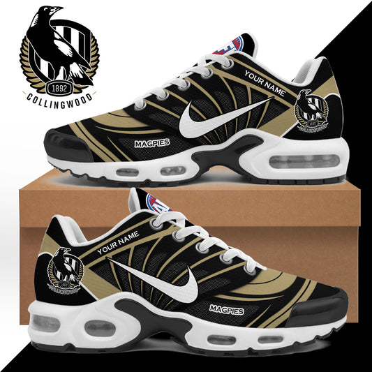 Collingwood Magpies Air Max Plus Sport Custom Sneakers
