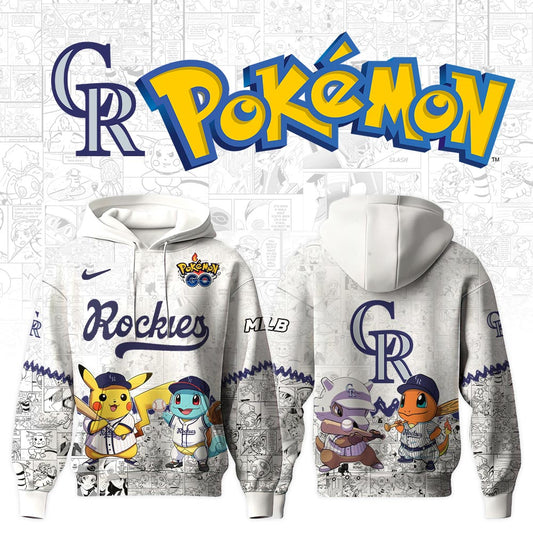 Colorado Rockies x Polemon GO Special Edition Hoodie