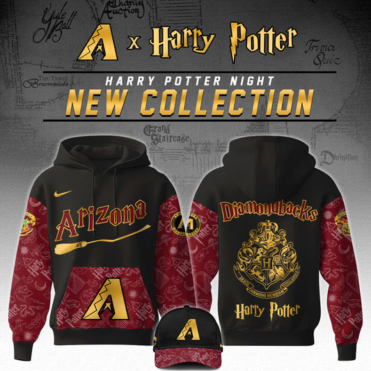Arizona Diamondbacks x Harry Potter Night Hoodie Editions Limited