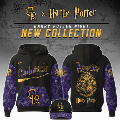 Colorado Rockies x Harry Potter Night Hoodie Editions Limited