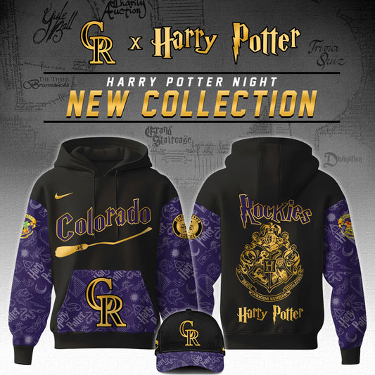 Colorado Rockies x Harry Potter Night Hoodie Editions Limited