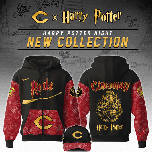 Cincinnati Reds x Harry Potter Night Hoodie Editions Limited
