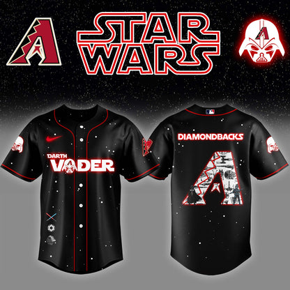 Arizona Diamondbacks x Stars Wars Darth Vader Night Baseball Jersey Editions Limited