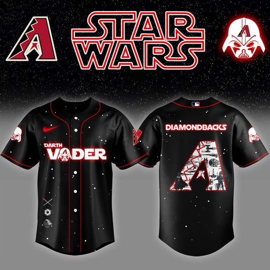 Arizona Diamondbacks x Stars Wars Darth Vader Night Baseball Jersey Editions Limited
