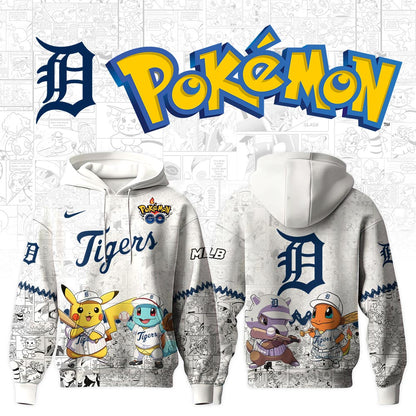 Detroit Tigers x Polemon GO Special Edition Hoodie