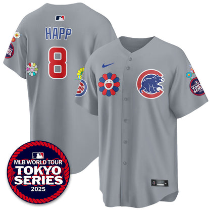 Chicago Cubs Tokyo Series 2025 Vapor Premier Limited Jersey - Stitched