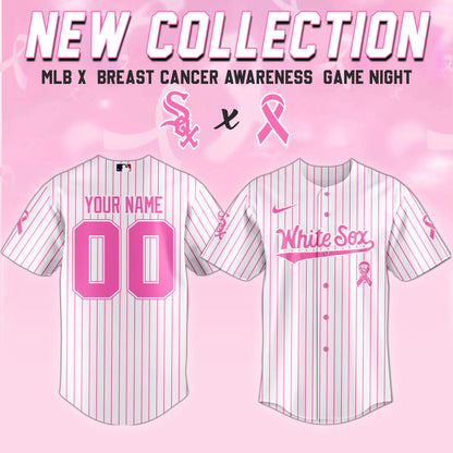 Chicago White Sox x Breast Cancer Awareness Game Night Jersey Editons Limited